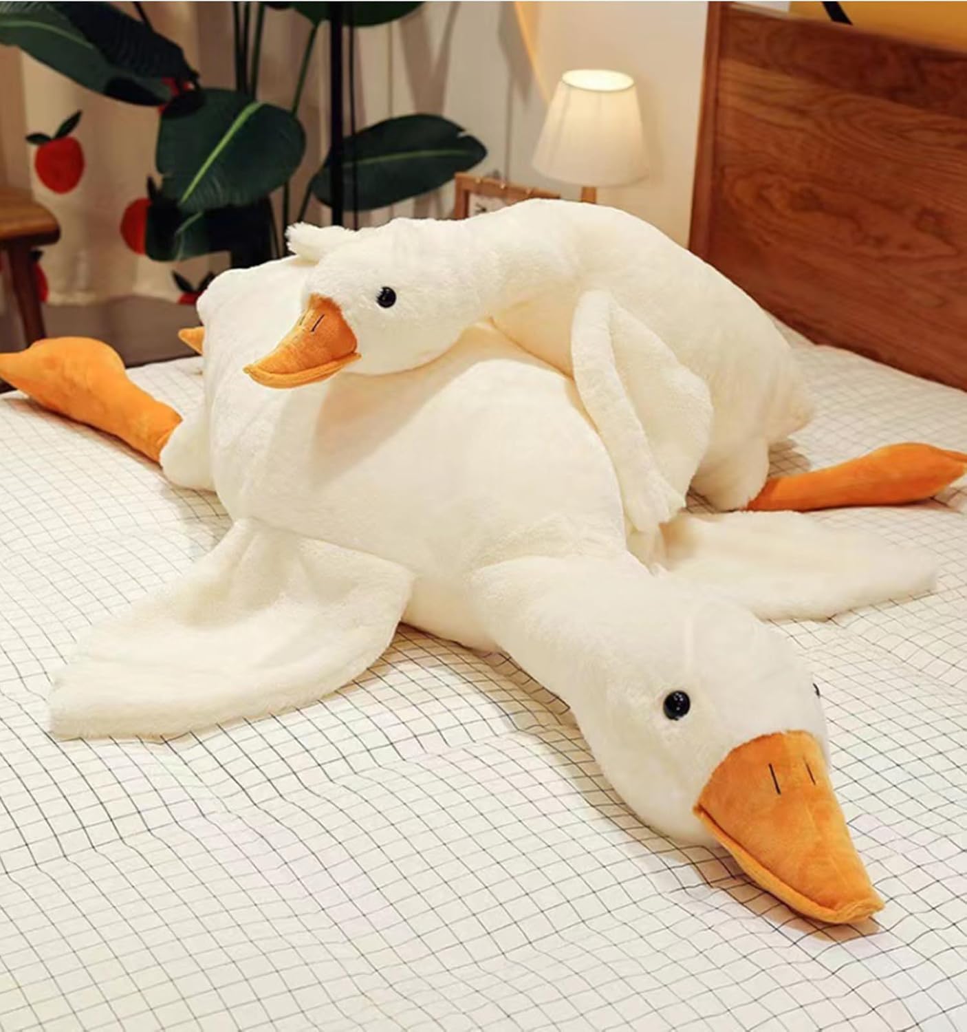 Giant Silly Goose Pillow + Plushie